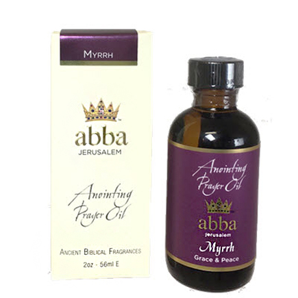 Myrrh Anointing Prayer Oil 2oz - Abba Oils Ltd